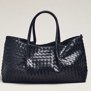 Anthropologie Woven Tote